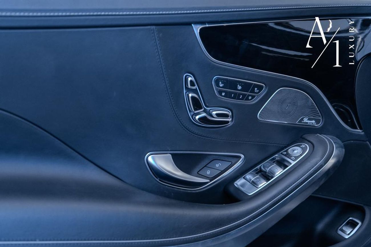 مرسيدس بنز S 63 AMG كوبيه AMG 4MATIC+ 2019 Mercedes Benz S63, Warranty, Full Mercedes Service History, Fully Loaded, Low Kms