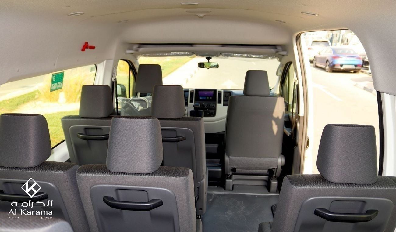 Toyota Hiace 3.5L | Automatic Transmission | 13 Seater | 4 Door | 1 Sliding Door