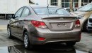 Hyundai Accent 1.6 blue