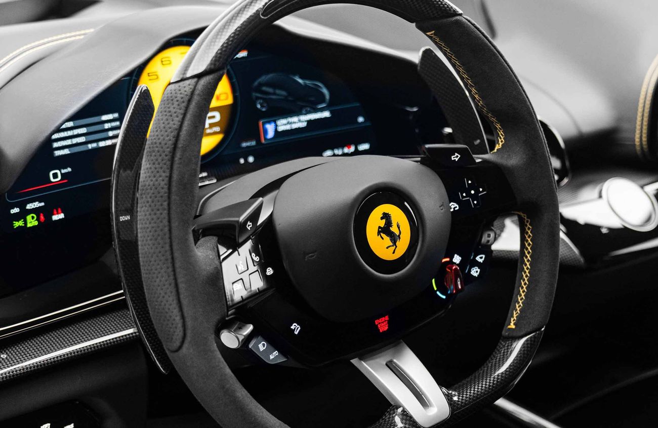 Ferrari Purosangue 6.5L V-12 Naturally Aspirated Engine