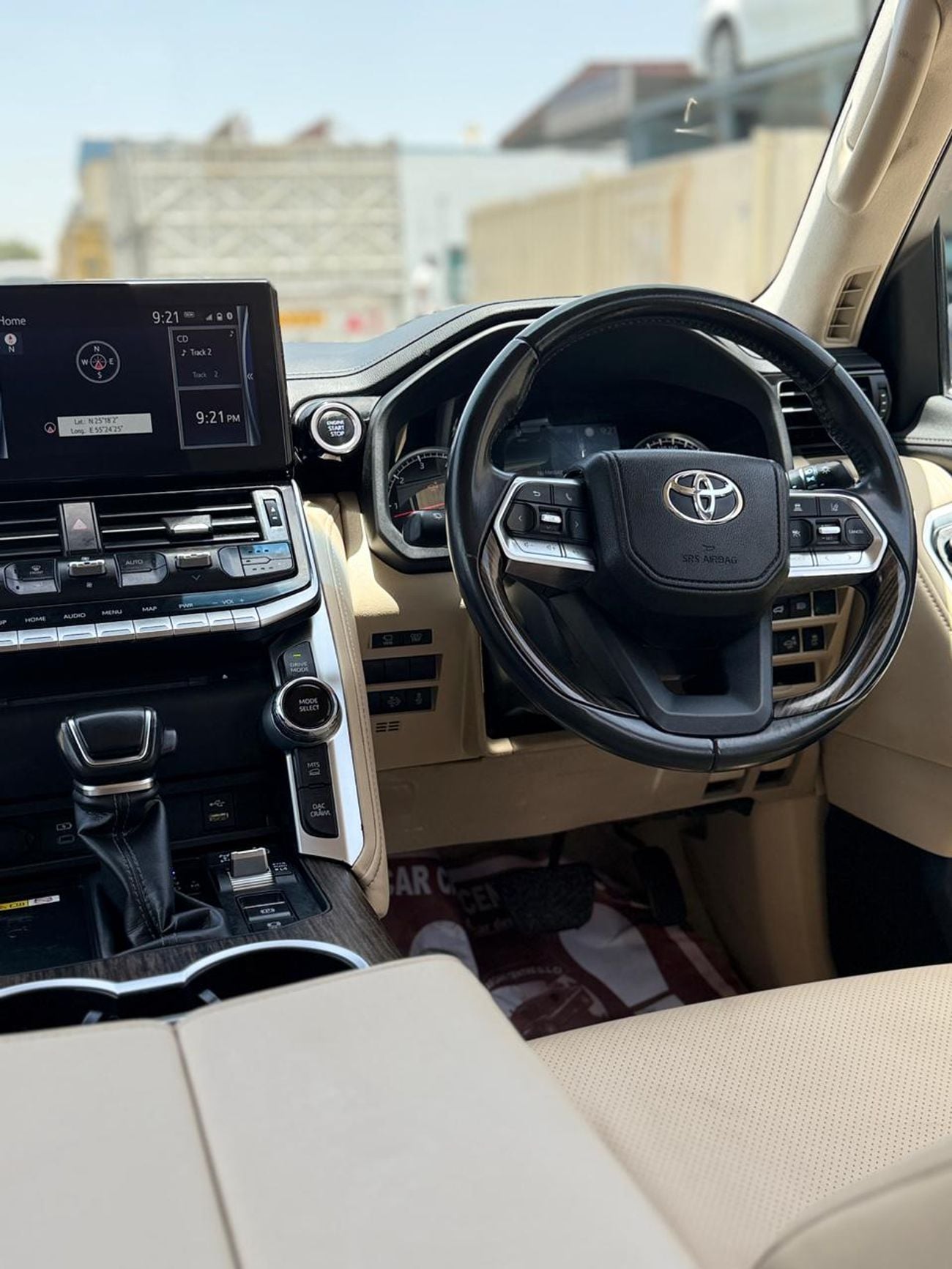 Toyota Land Cruiser EXR Toyota land cruiser LC300, year 2022, right hand drive, diesel 3.3L only foe export availab