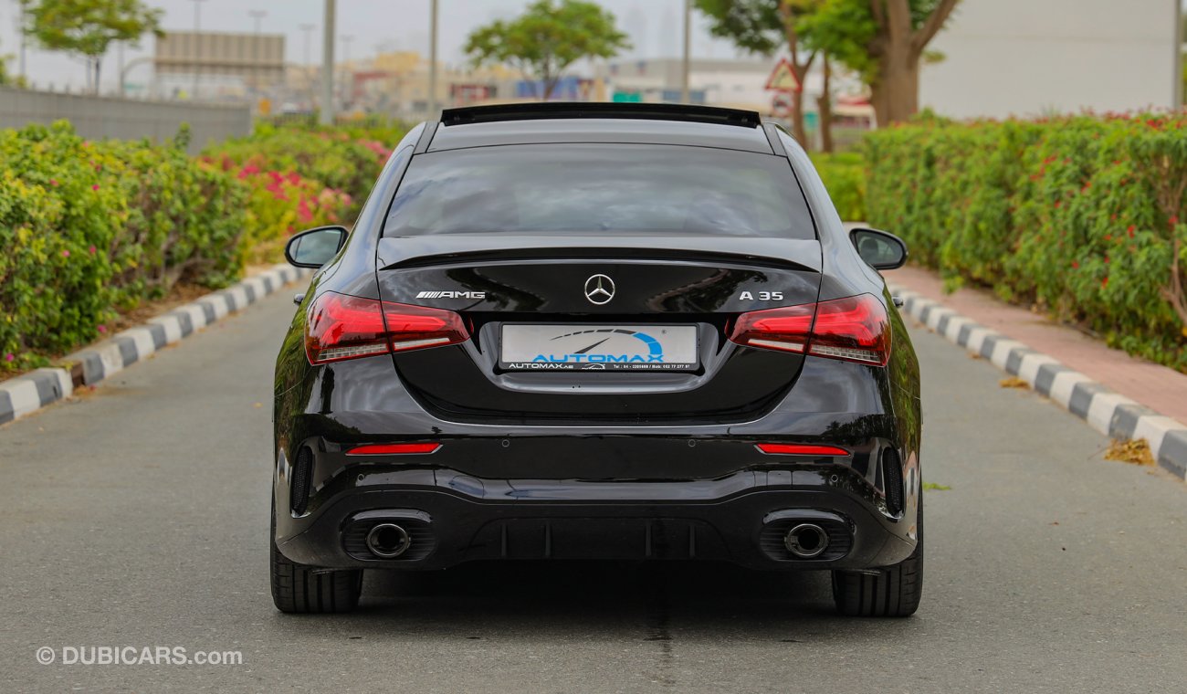 Mercedes-Benz A 35 AMG 4MATIC , Turbo , 2021 , GCC , 0Km , Night Package , W/2 Yrs UNLTD MLG WNTY @EMC