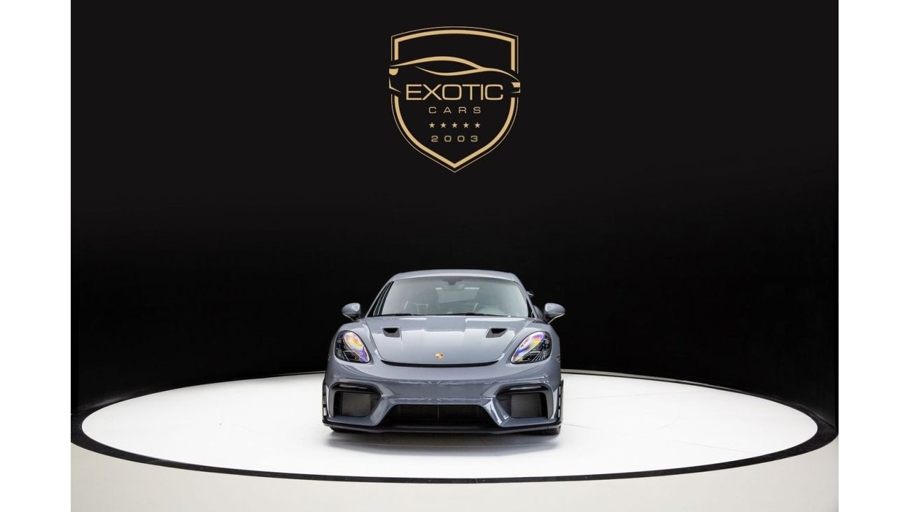 Porsche 718 Cayman GT4 RS