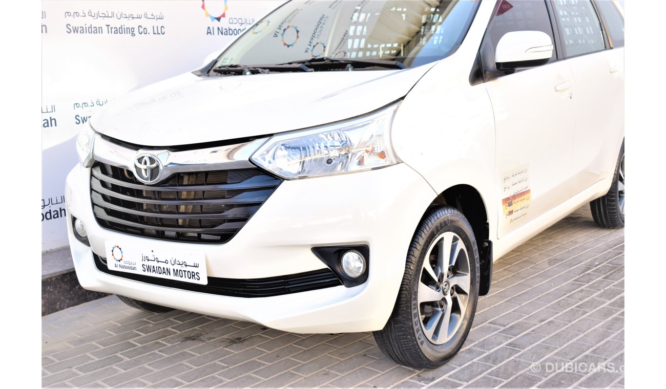 Toyota Avanza 1.5L GLS VAN 2STR 2017 GCC