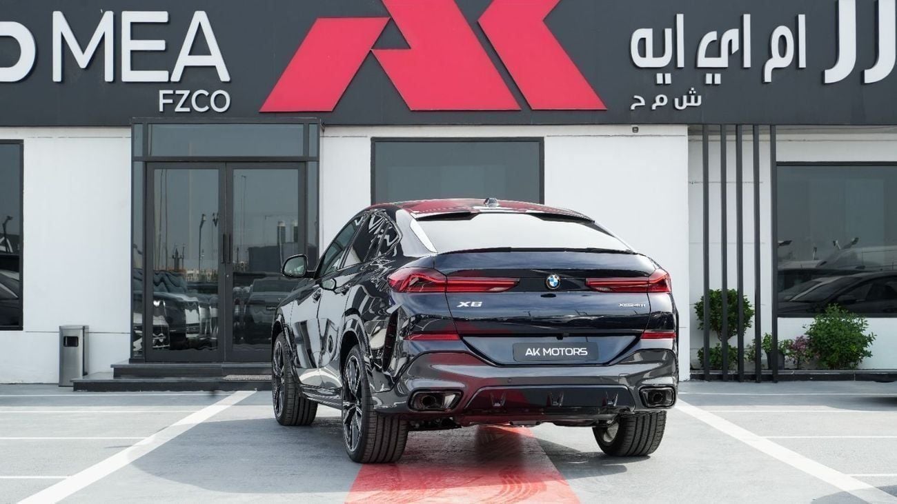 بي أم دبليو X6 XDRIVE40I M SPORT BMW X6 XDRIVE 40i V6 Carbon black 2026 MY EXPORT PRICE