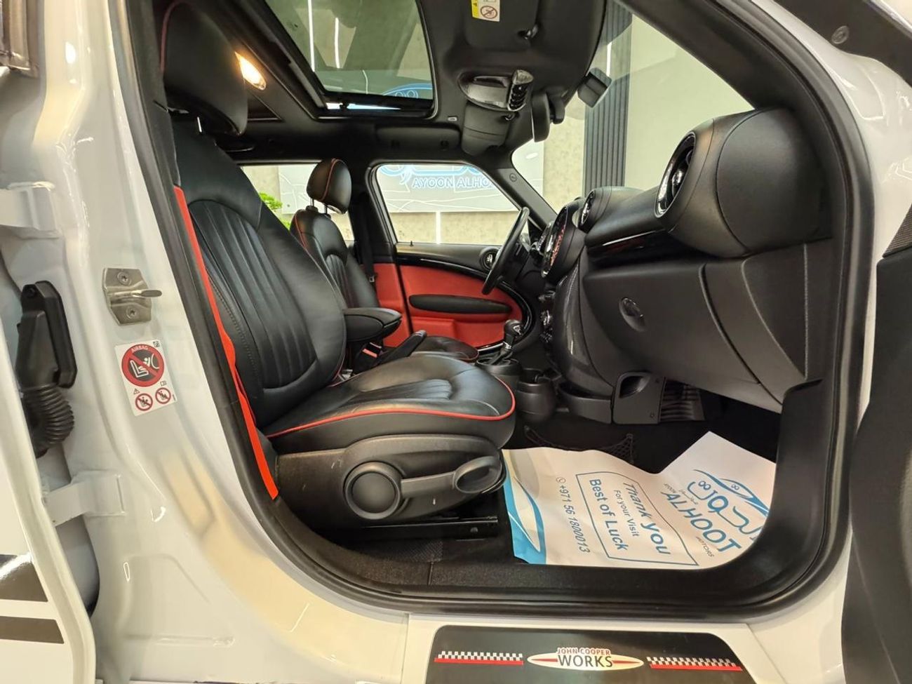 Mini John Cooper Works Countryman UNIQUE Mini COUNTRYMAN JOINS COOPER WORKS || ACCIDENT FREE || GCC || PANORAMIC ROOF