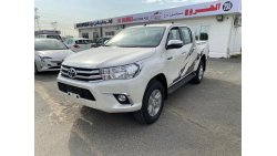 تويوتا هيلوكس DIESEL 2.4L 4x4 full option- push start,sensor , rear ac interior red