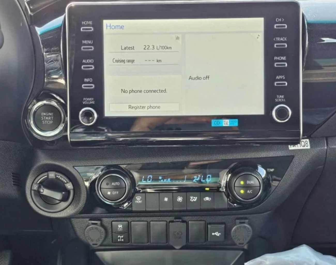 Toyota Hilux Toyota Hilux Adventure Fuel Diesel 2.8 model 2024 GCC Left Hand drive