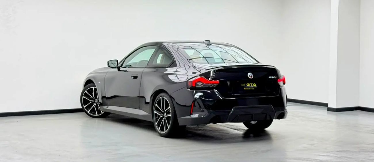 بي أم دبليو 230i 230i M-Sport, Warranty + Service Pack, Full Service History, Fully Loaded, GCC
