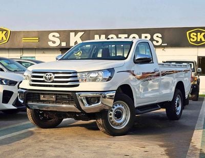 Toyota Hilux SINGLE CABIN /  M/T / 2.7L V4 PETROL / DVD CAMERA /  KEY START PW CHROME BUMPER (CODE # GLS-G-SC)