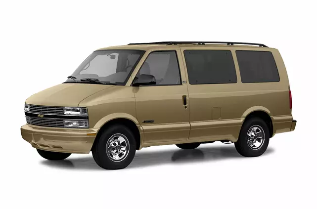 Chevrolet Astro cover - Front Left Angled