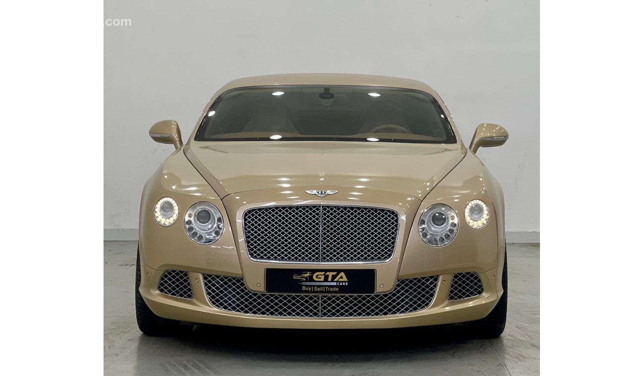 بنتلي كونتيننتال جي تي 2013 Bentley Continental GT W12, Full Service History, GCC