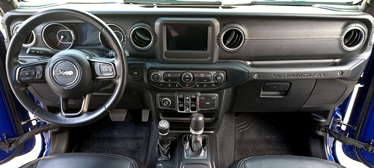 Jeep Wrangler Unlimited Sport 3.6L A/T WITH SAHARA LEATHER INTERIOR AND RIMS PARTIAL SERVICE HISTORY