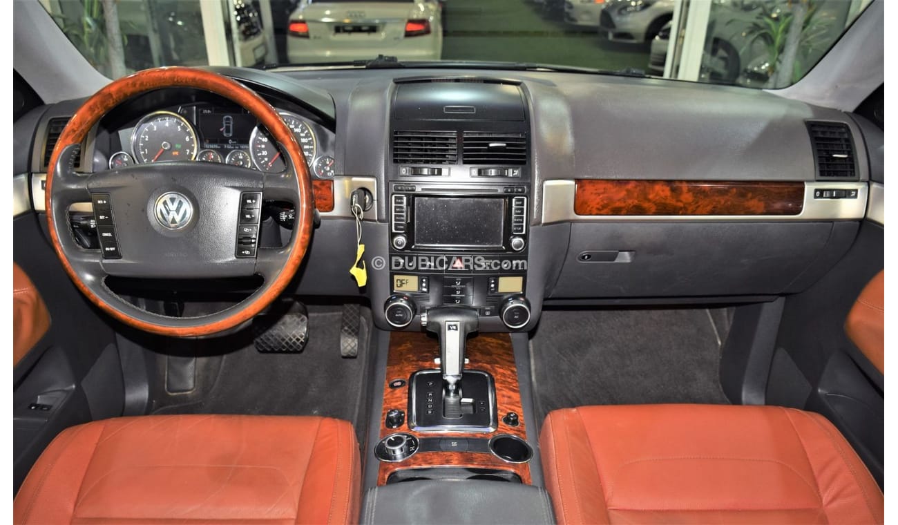 Volkswagen Touareg LOW MILEAGE! for our Volkswagen Touareg 2009 Model!! in White Color! GCC Specs