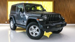 Jeep Wrangler sport,USA SPECS