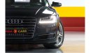 Audi A8 L 50 TFSI quattro Rear Package L 50 TFSI quattro Rear Package Audi A8 L 2016 GCC under Warranty with