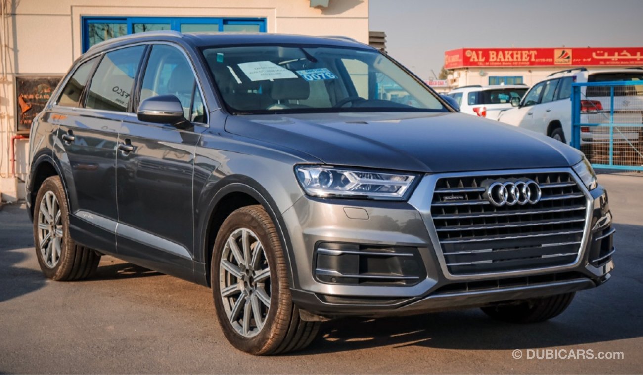 Audi Q7 TFSI Quattro 2.0 - 3 Years warranty - 60,000 Service contract Year:2018 (NEW!)