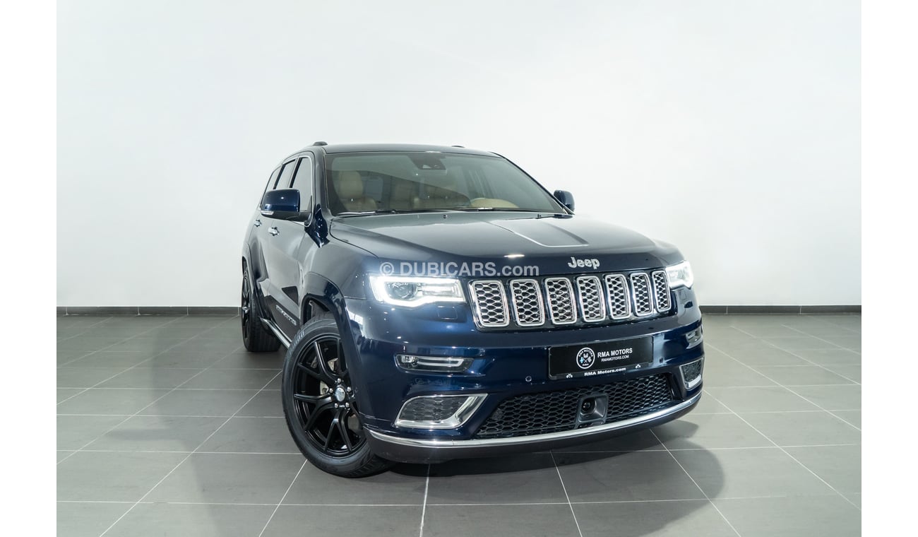Jeep Grand Cherokee 2017 Jeep Grand Cherokee Summit V8 5.7L / Full Option / Full-Service History