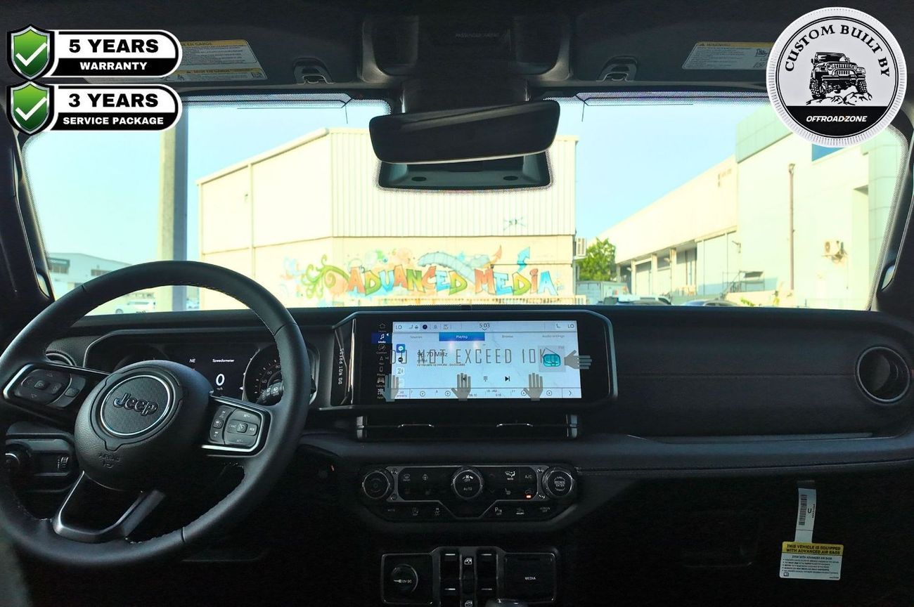 Jeep Wrangler Unlimited Rubicon 2.0L A/T / DEALER 5 YRS WTY & 3 YRS SP WITH METAL BUMPER AND WINCH