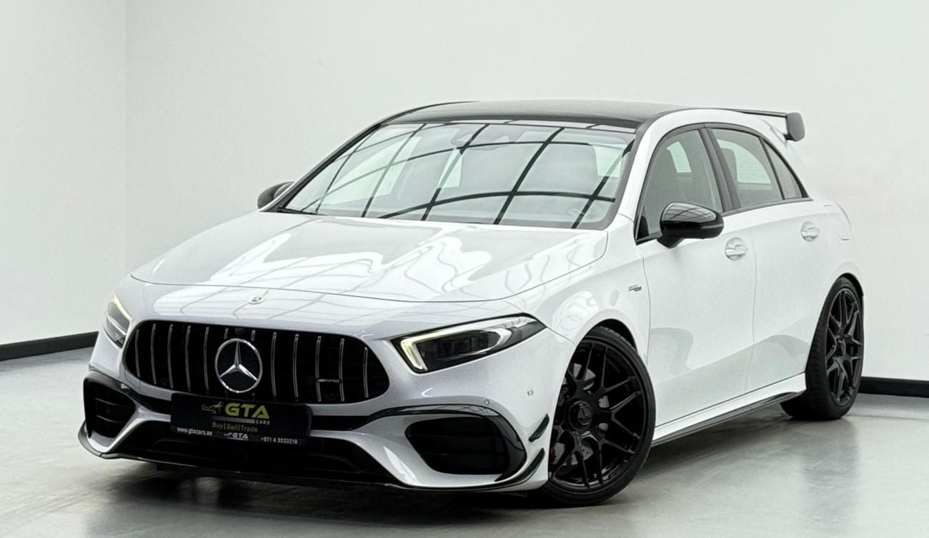 مرسيدس بنز A 45 S AMG 4MATIC+ 2021 Mercedes Benz A45 S AMG 4MATIC, 2026 MB Warranty + Service Pack, Very Low Km, GCC
