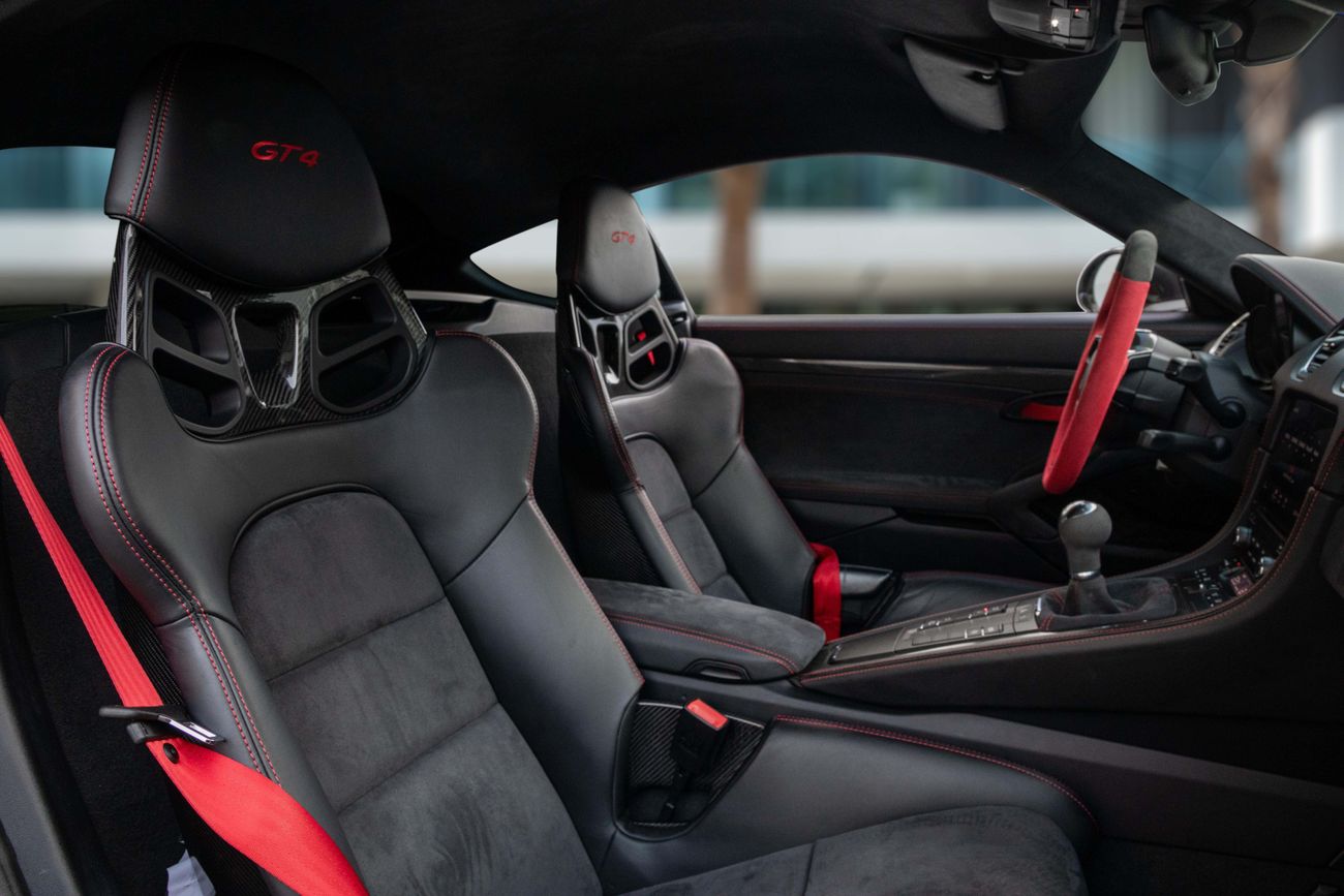 بورش كايمان 718 Cayman GT4 I Manual | 6,898 P.M | 0% Downpayment | Amazing Condition!