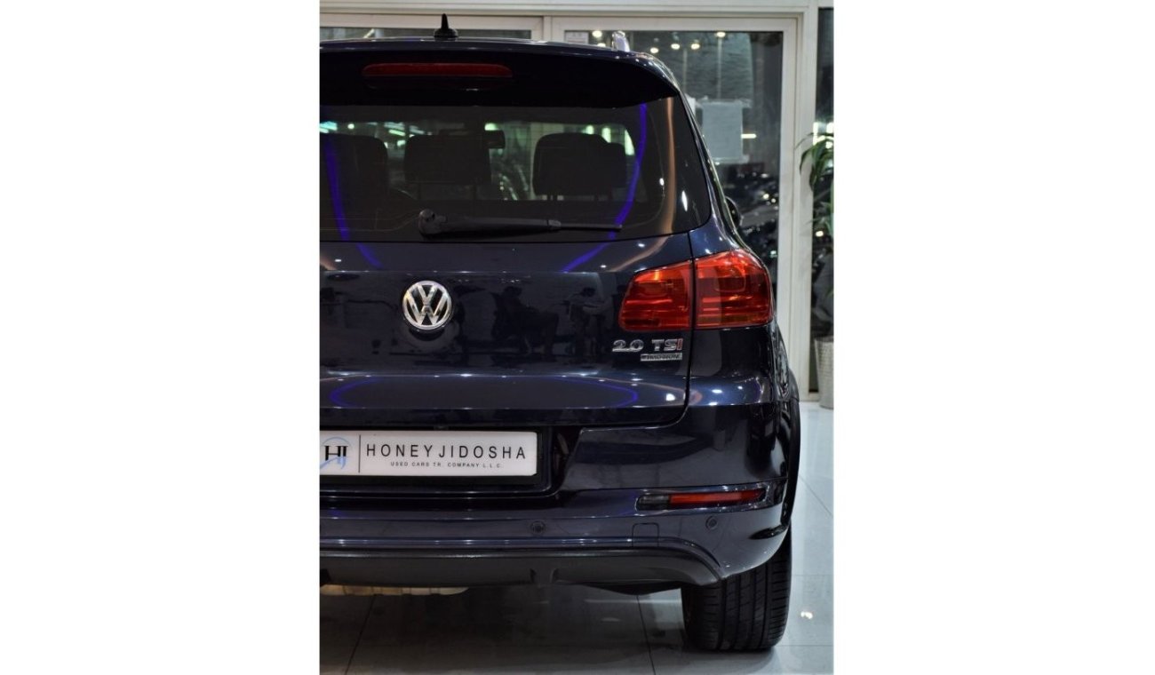 فولكس واجن تيجوان EXCELLENT DEAL for our Volkswagen Tiguan R-Line 2.0 TSi 4MOTION 2014 Model!! in Blue Color! GCC Spec