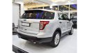 Ford Explorer Std EXCELLENT DEAL for our Ford Explorer 4WD ( 2013 Model! ) in Silver Color! GCC Specs