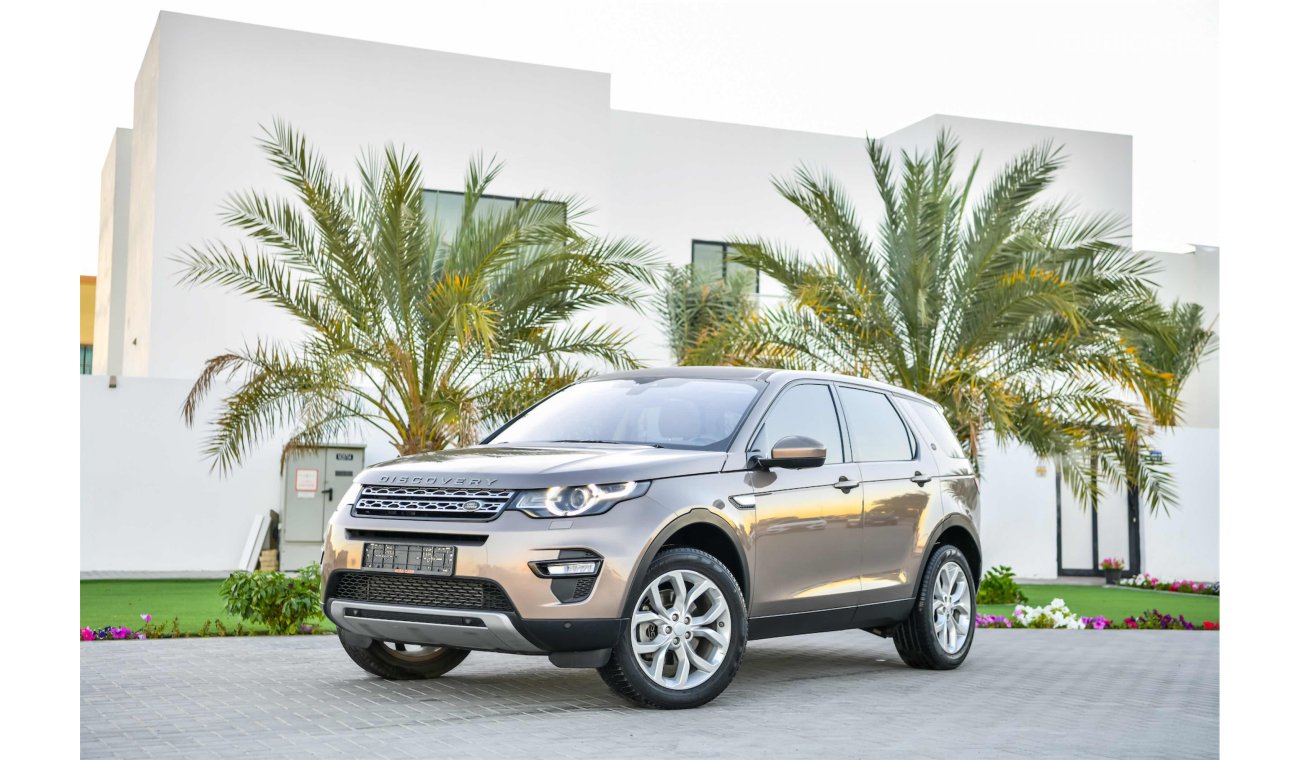 Land Rover Discovery Sport Warranty and Service Until January 2022 - AED 2,330 PM! - 0% DP