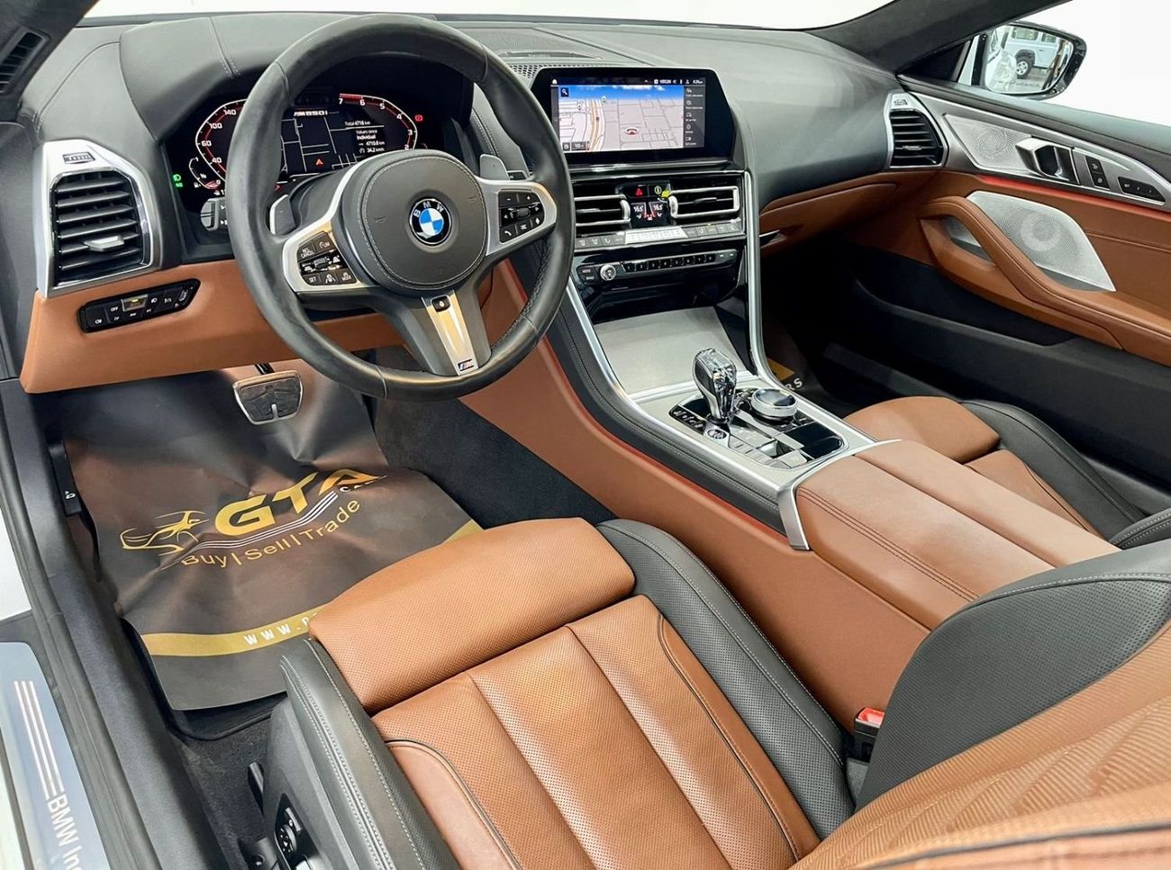 BMW M850i 2019 BMW M850i xDrive, July 2023 BMW Warranty + Service Package, Fully Loaded, Very Low Kms, GCC