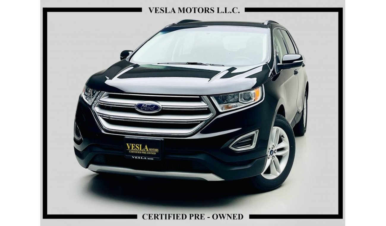 Ford Edge SEL PLUS + LEATHER SEATS + NAVIGATION + CAMERA / 2017 / GCC / UNLIMITED MILEAGE WARRANTY / 1,395 DHS
