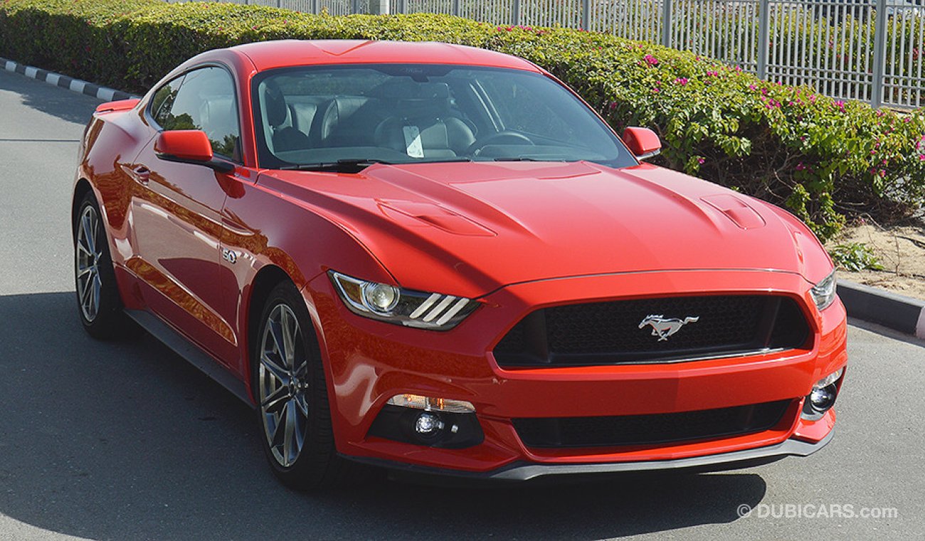 Ford Mustang GT Premium+, V8 5.0 GCC, 435hp, 0km w/ 3 years or 100km Warranty and 60K km Free Service at Al Tayer