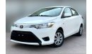 تويوتا يارس 2017 Toyota Yaris SE 1.5L 4Cyl 109hp//LOW KM // AED 490 /Month //ASSURED QUALITY