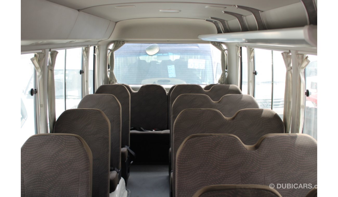 Toyota Coaster Diesel4.2L, 23 Seats, Air/Bags, Abs, Mic, Curtain, Luggage Rack, (TCW#2021)
