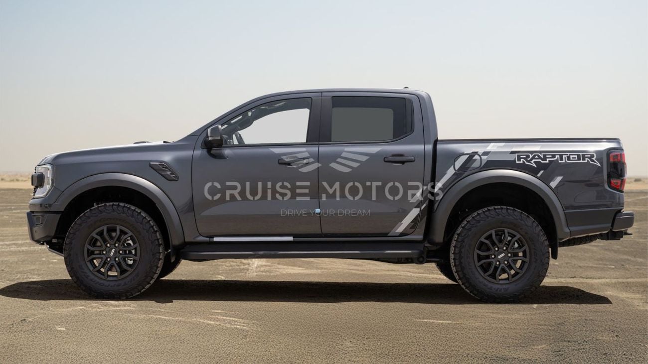 فورد رينجر رابتور Automatic - 2.0L - Diesel - Crew Cab - 4WD - 5 Seats - 4 Door - Meteor Grey