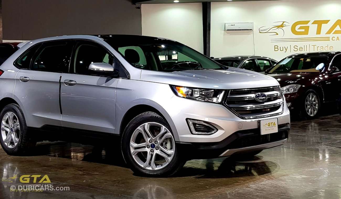 فورد إدج 2016 Ford Edge Titanium AWD, Warranty, Full History, GCC