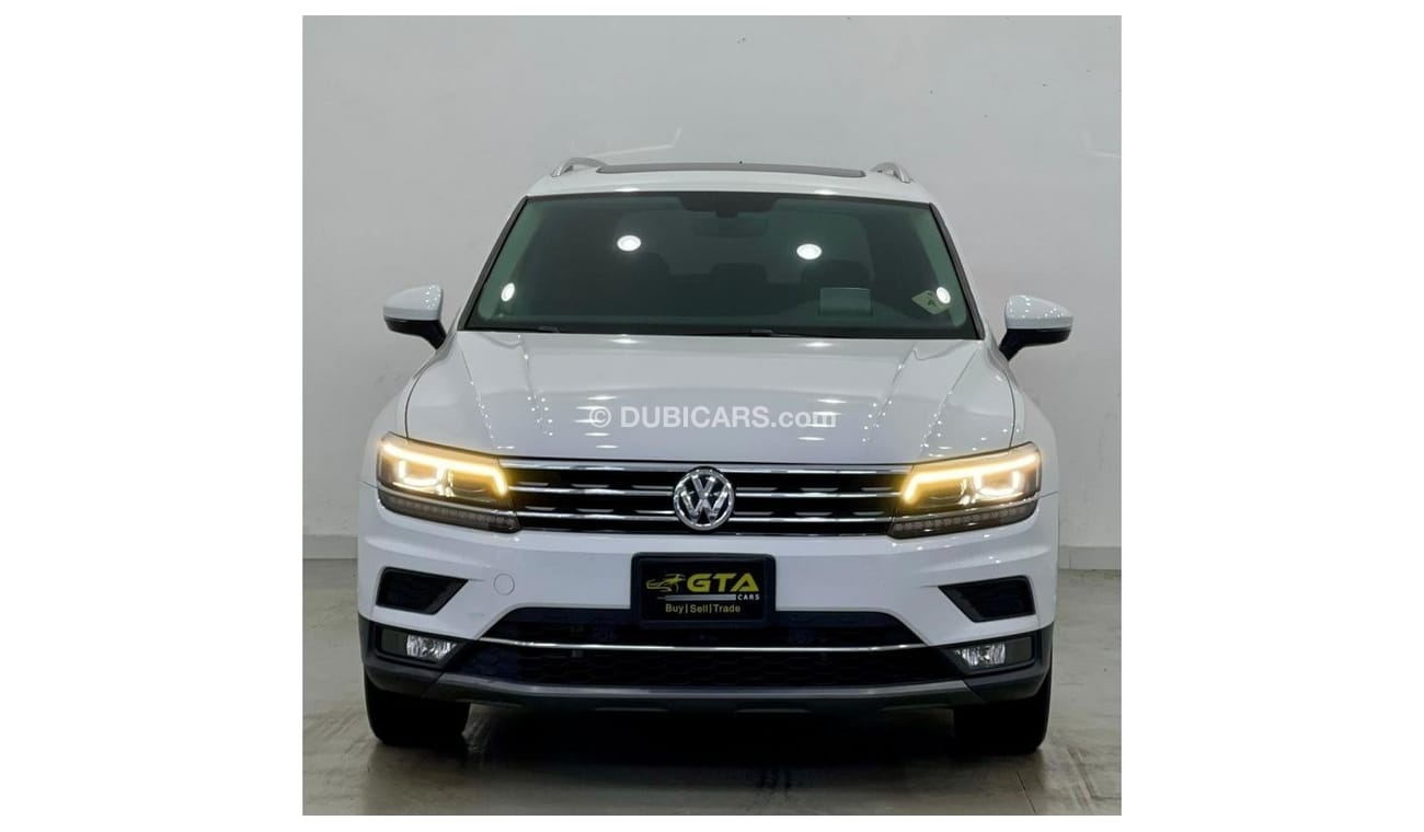 Volkswagen Tiguan 2018 Volkswagen Tiguan SEL 4 Motion, Full Volkswagen Service History, Warranty, Low Kms, GCC