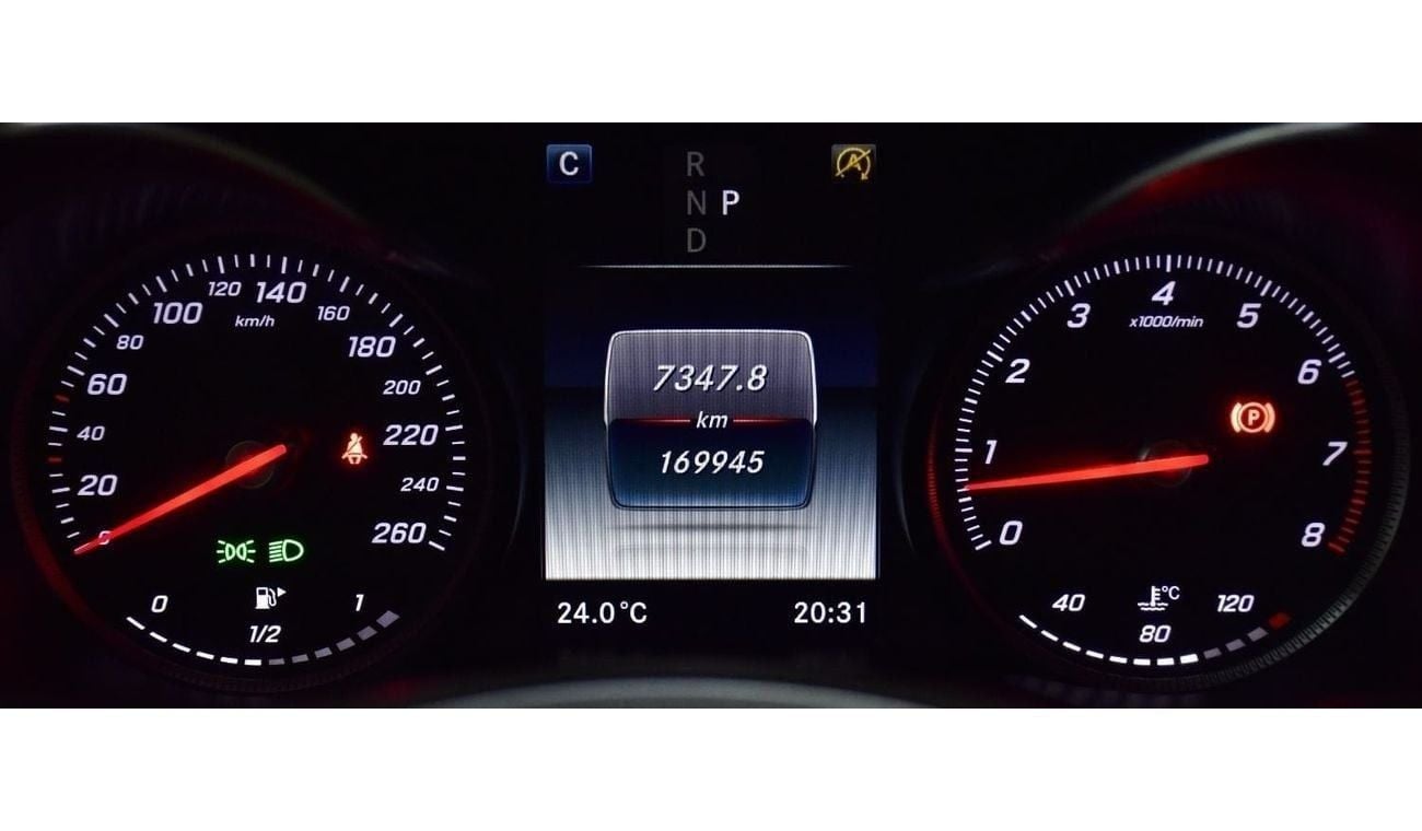 Mercedes-Benz C 200 EXCELLENT DEAL for our Mercedes Benz C200 ( 2018 Model ) in Black Color GCC Specs