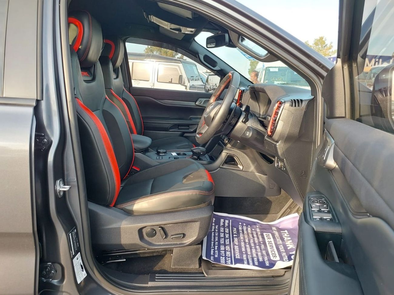 فورد رينجر رابتور FORD RANGER RAPTOR PICKUP RHD 2024 MODEL 3.0 L PETROL AUTOMATIC(PM62645)