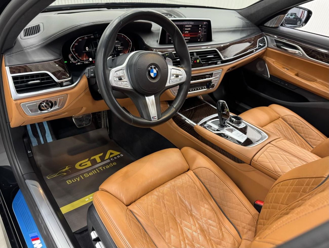 BMW 750Li M Sport 4.4L (523 HP) 2021 BMW 750Li xDrive M-Sport, 2026 BMW Warranty + Service Pack, Fully Loaded,