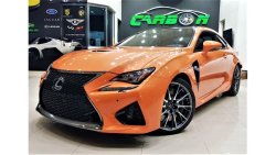 Lexus RC F LEXUS RCF 2015 IN A BEAUTIFUL CONDITION FOR ONLY 115K AED