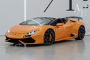 Lamborghini Huracan 2017 Lamborghini Huracan Spyder, Full Service History,  Excellent Condition, GCC Spec
