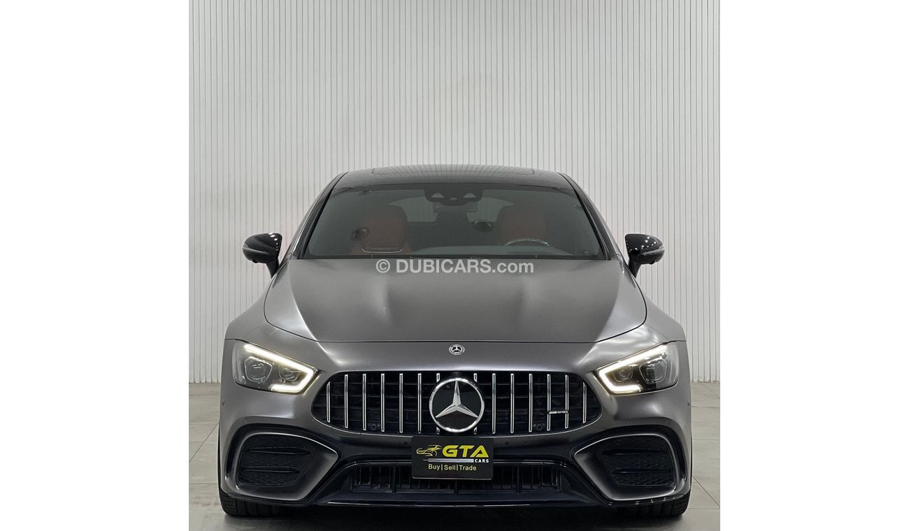 Mercedes-Benz AMG GT 43 2019 Mercedes Benz GT43 AMG 4Matic, OCT 2024 MB Warranty + Service Pack, Low Kms, GCC