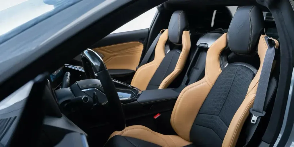 Chevrolet Corvette interior - Seats