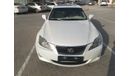 Lexus IS250 pearl white color