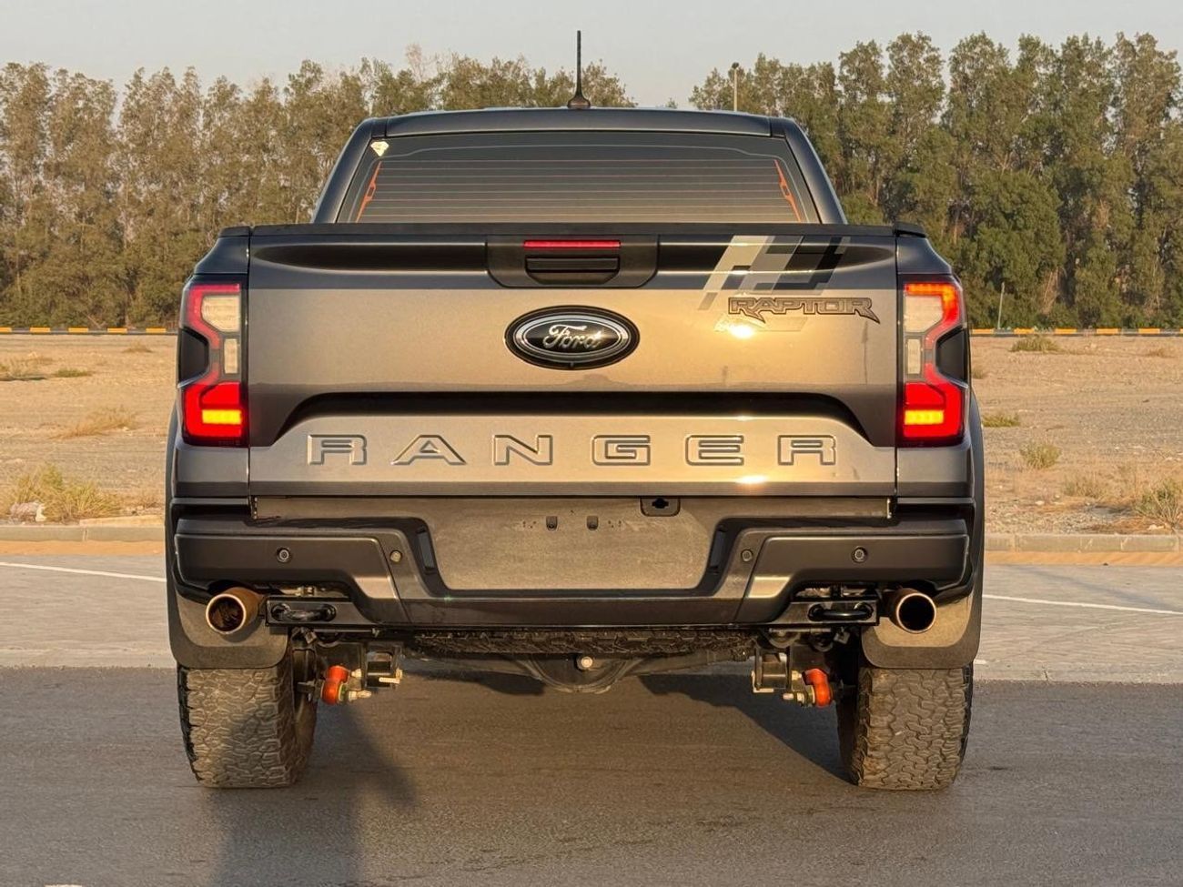 فورد رينجر رابتور Ford ranger raptor 2024 GCC free accident