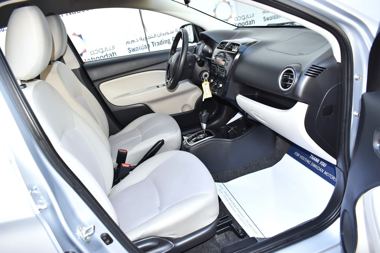 Mitsubishi Attrage AED 479 PM | 1.2L GLX GCC DEALER WARRANTY