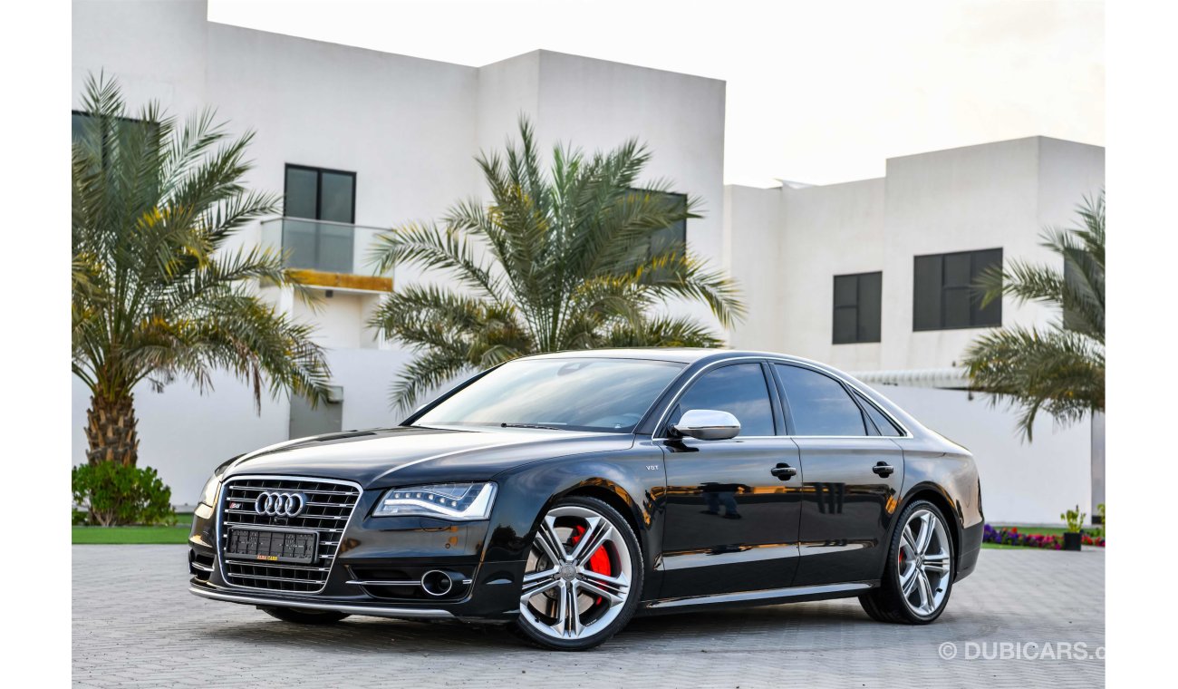 Audi S8 3 Y Warranty!  GCC - AED 2,839 per month - 0% Downpayment