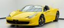 Ferrari 458 Spider 2012 Ferrari 458 Spider ,Al Tayer Service History ,Excellent Condition ,GCC Specs