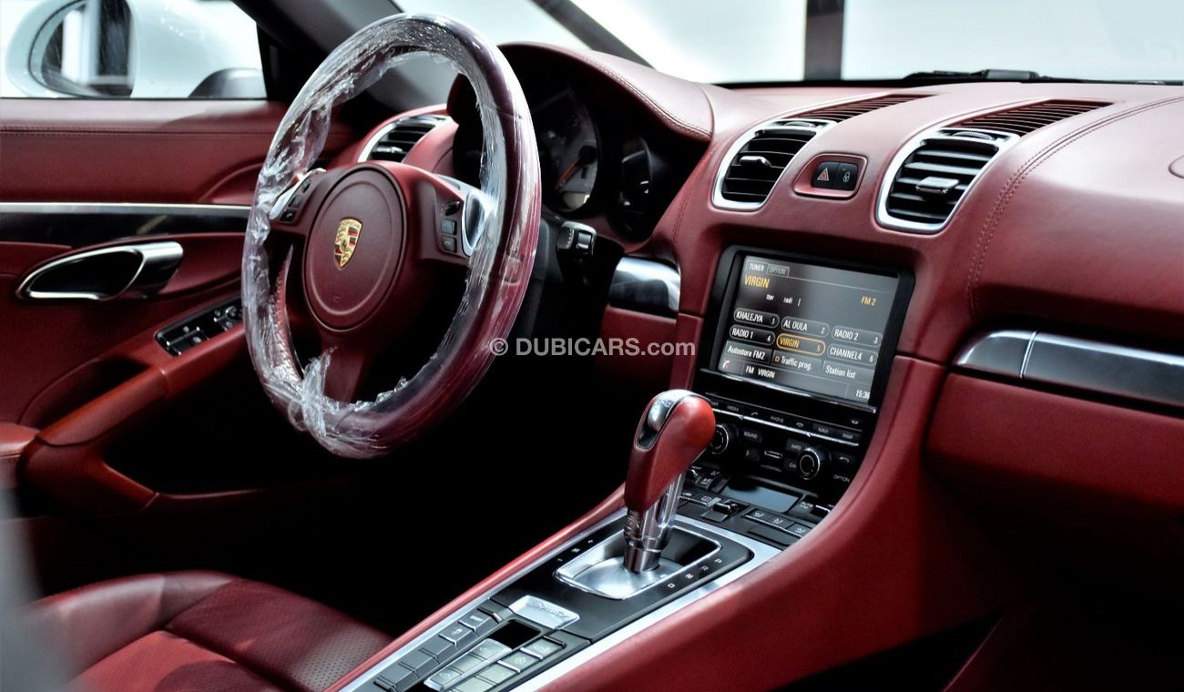 Porsche 718 Boxster EXCELLENT DEAL for our Porsche Boxster S ( 2014 Model ) in White Color GCC Specs