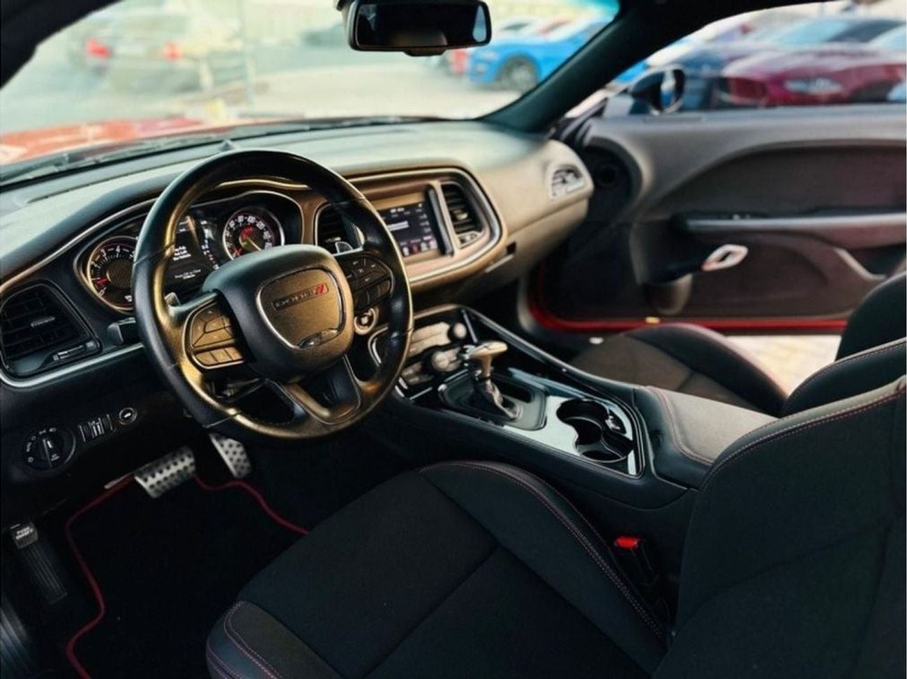 Dodge Challenger R/T MONTHLY 1150/- AED | Custom Rims | Touch Screen | Cruise Control | #24685